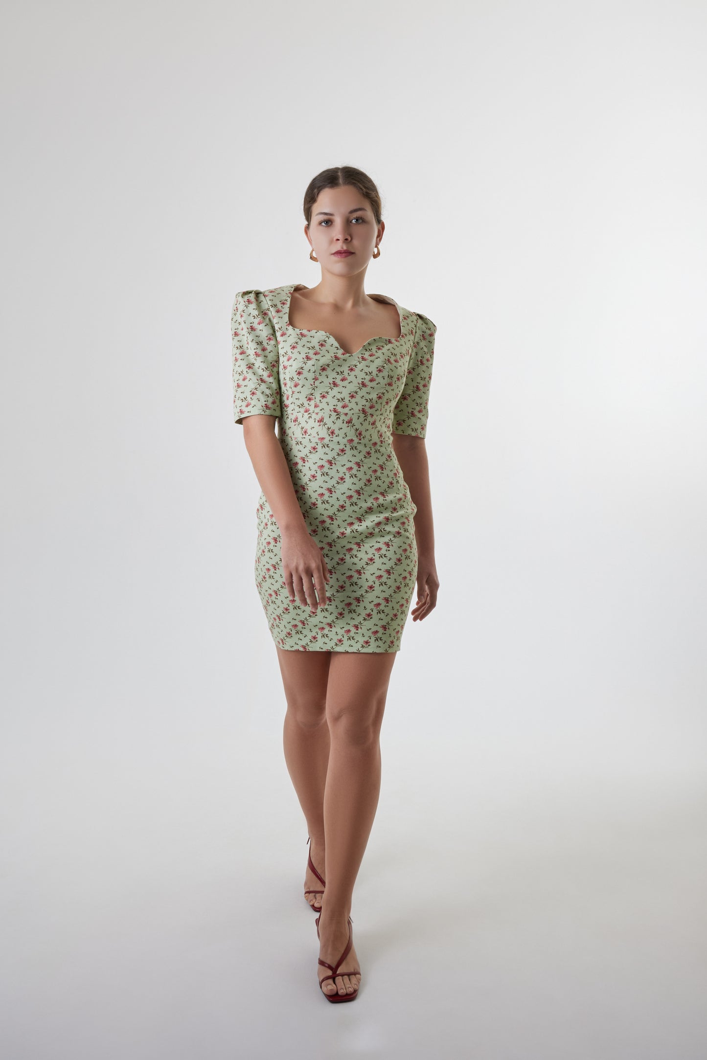 Modern vegan womenswear piece with clean design