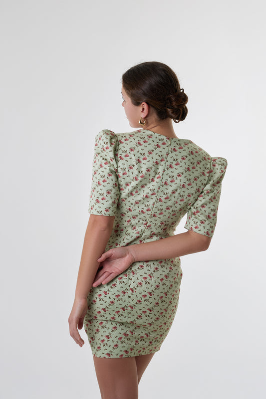 Modern vegan womenswear piece with clean design