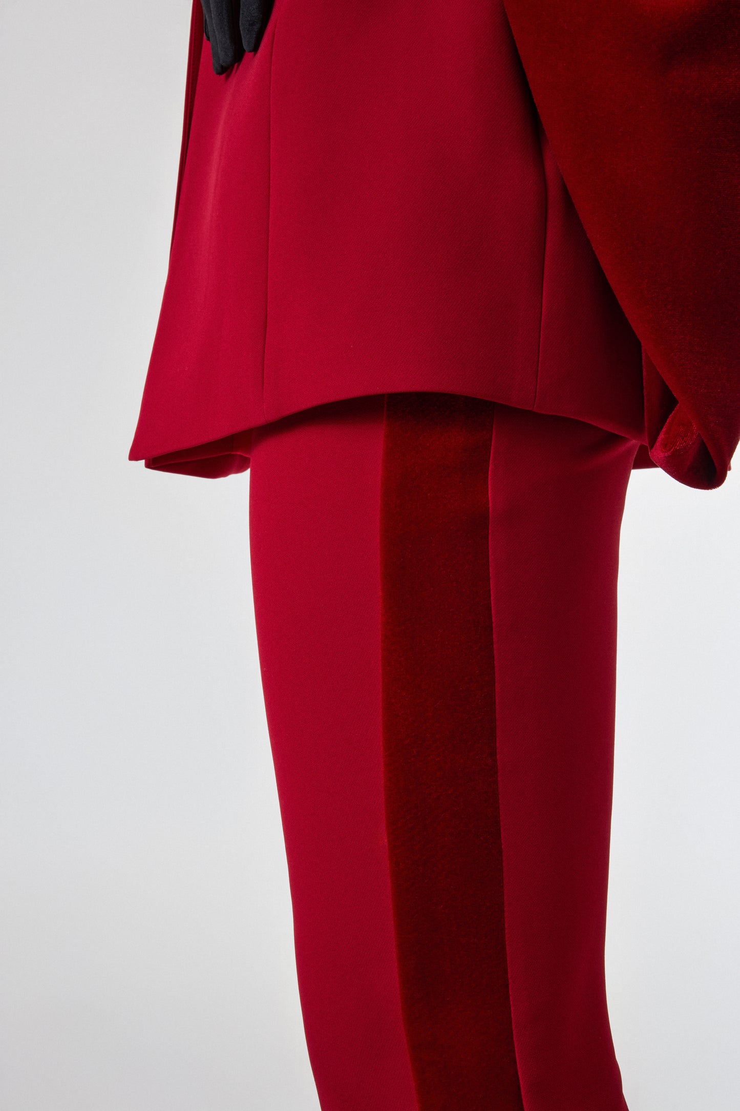 Modern vegan womenswear piece with clean design